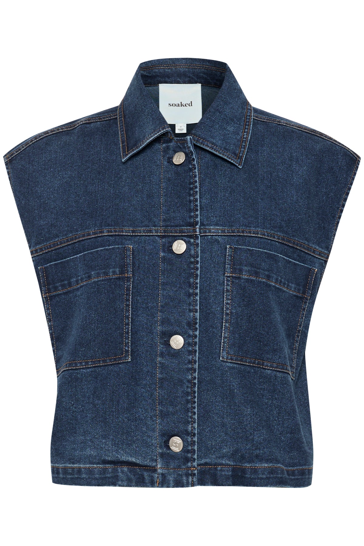 SLCalianna Väst Mörkblå Denim