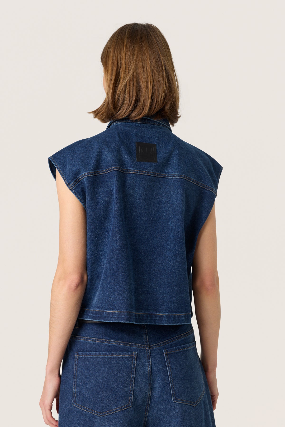 SLCalianna Väst Mörkblå Denim