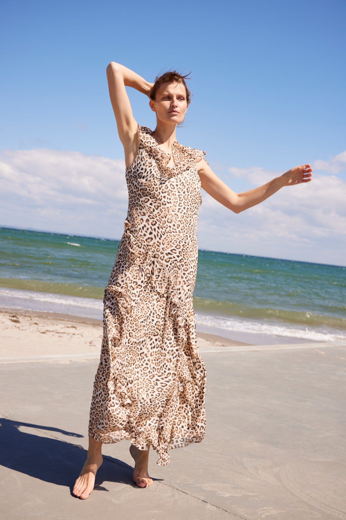 SLAnaya Strap Dress Leopard Print - 30408487