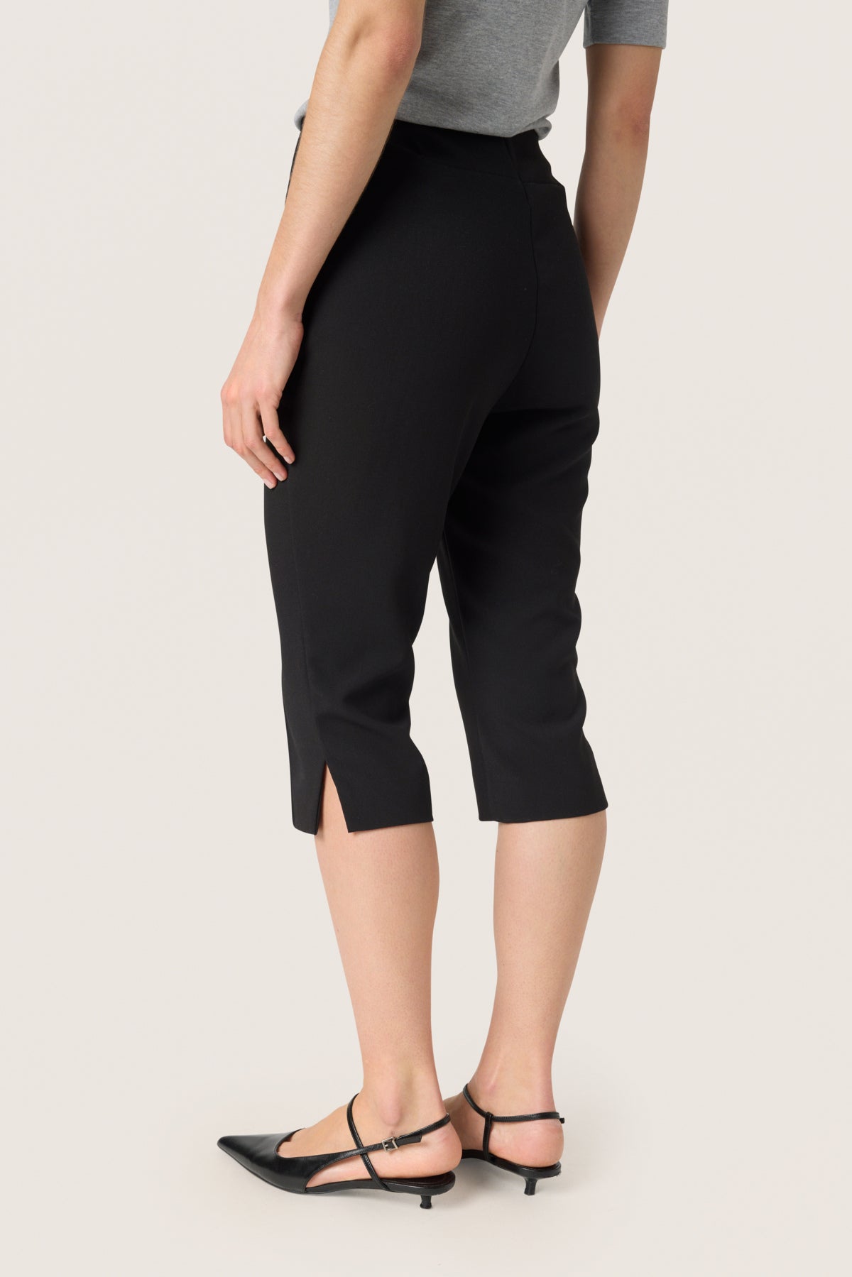 SLCorinne Capri Pants Black - 30408498