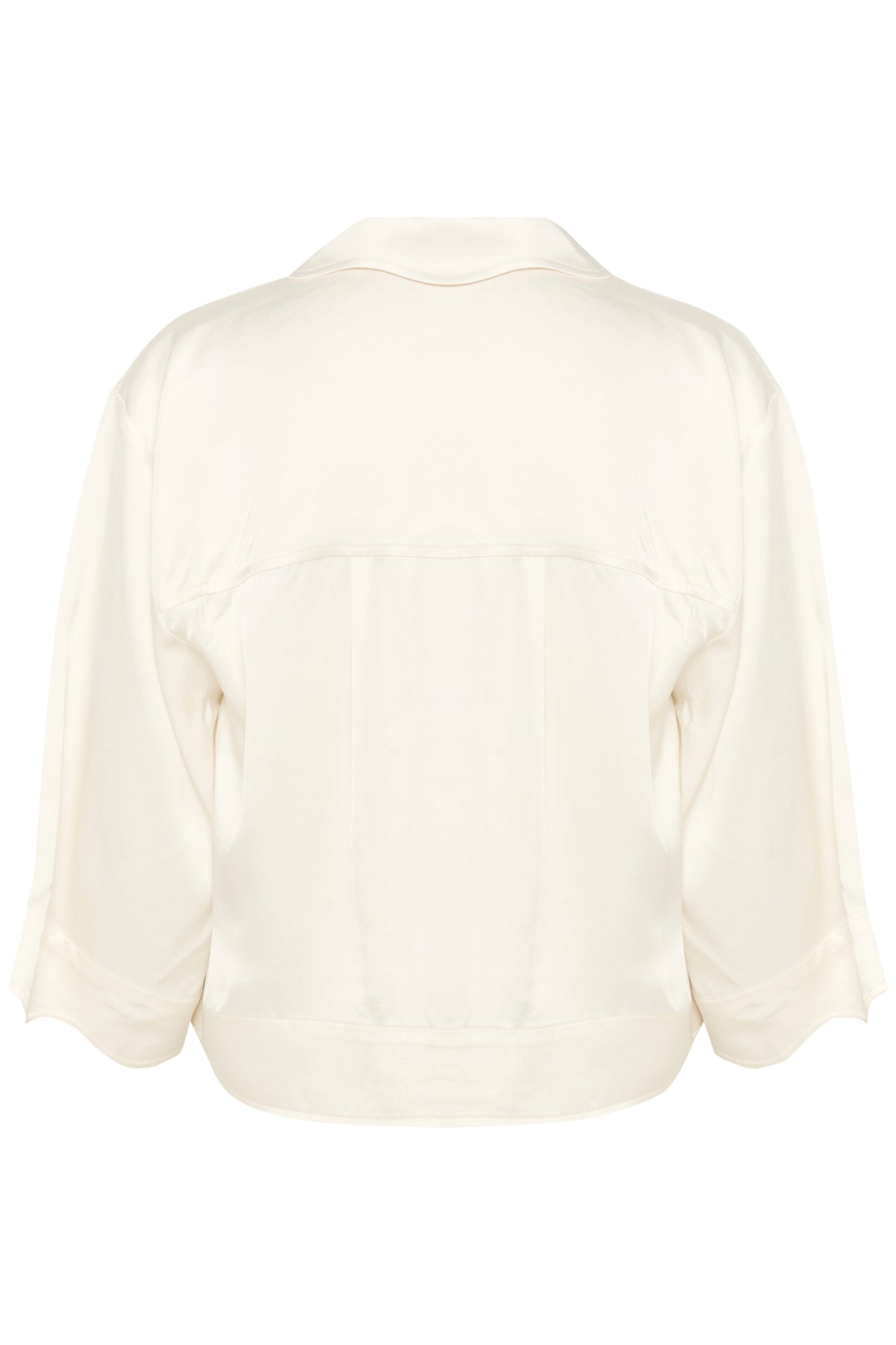 SLLeena Elia Shirt SS Whisper White - 30408508