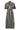 SLClero Miria Tryckt Klänning Vit och Svart Randig
