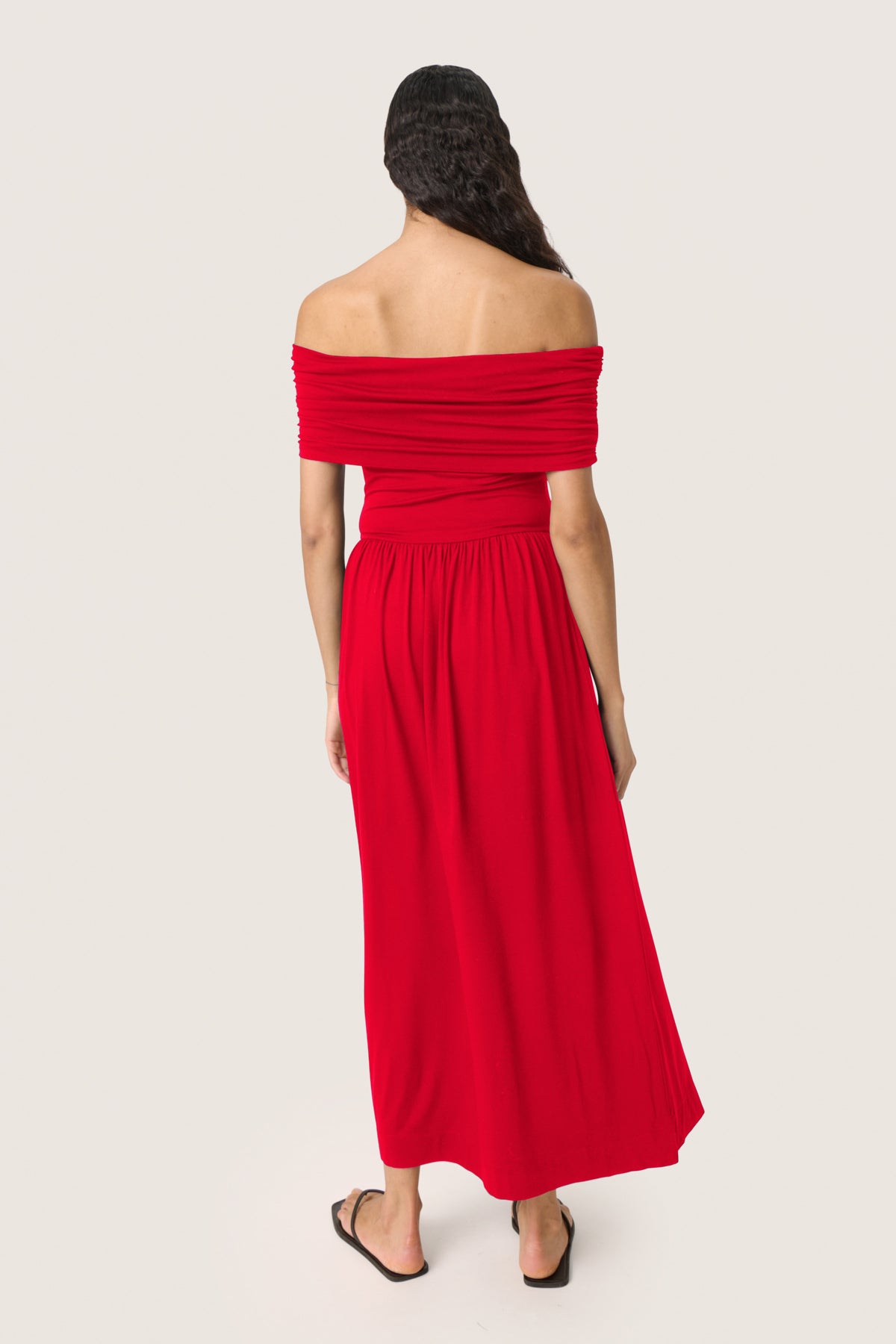 SLHanadi Off Shoulder Dress Salsa - 30408524