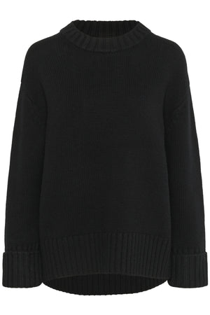 SLMoline Crew-Neck Black - 30408557