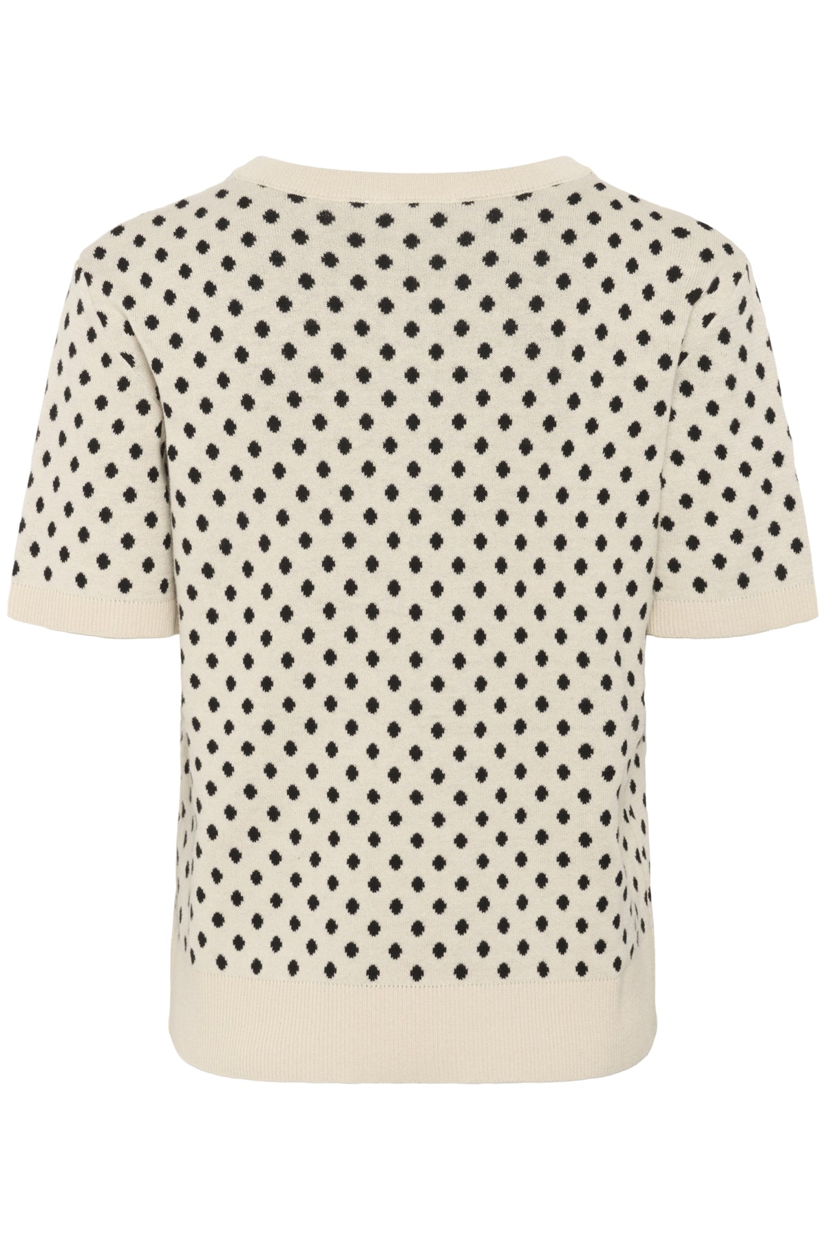 SLGya Pullover SS Sandshell w Black Dot - 30408565