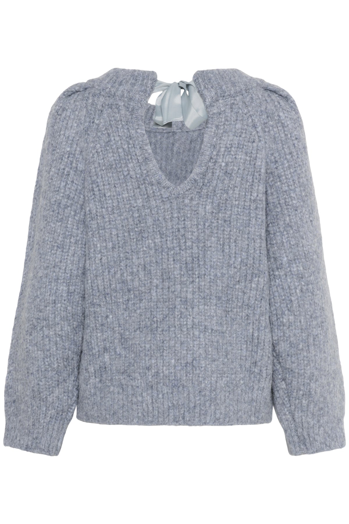 SLPleoni Pullover Bijou Blue Melange - 30408568
