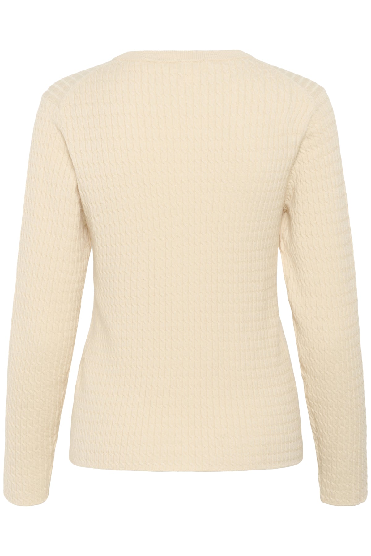 SLSpina Kabelstickad Tröja Sandshell - 30408572