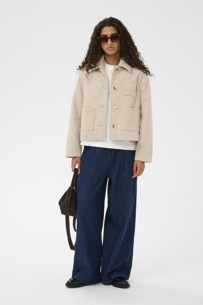 SLZephyr Jacket Doeskin Melange - 1513081 - 30408573 Thumbnail