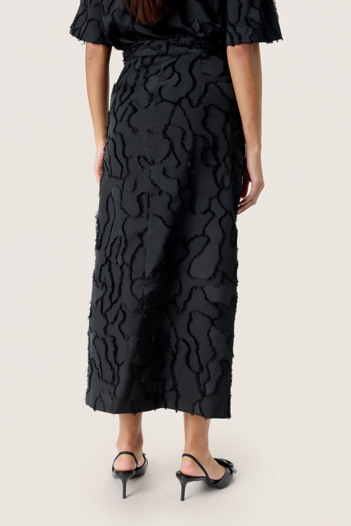 SLNadina Pencil Skirt Black - 30408616