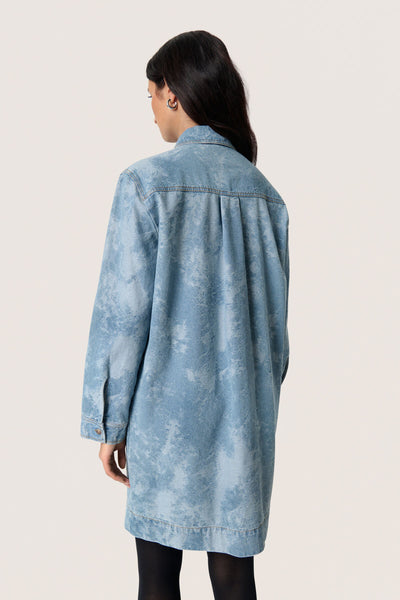 SLAltea Denimklänning Fuzzy Blue Denim - 30408647 Thumbnail
