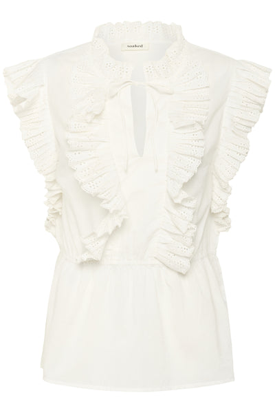 SLCasaya Topp Broken White - 30408671 Thumbnail
