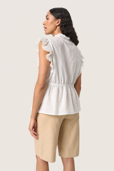 SLCasaya Topp Broken White - 30408671 Thumbnail