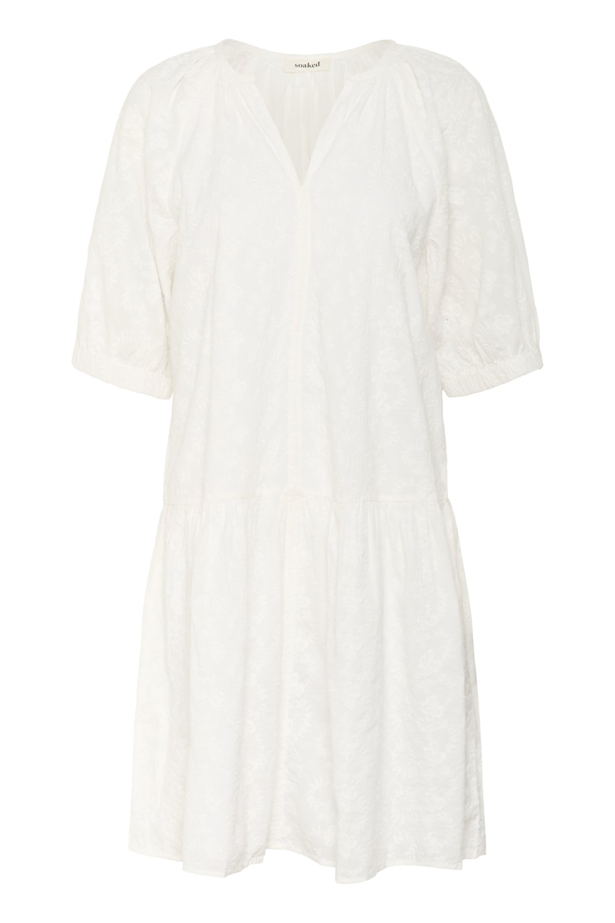 SLIsja Klänning SS Broken White - 30408673