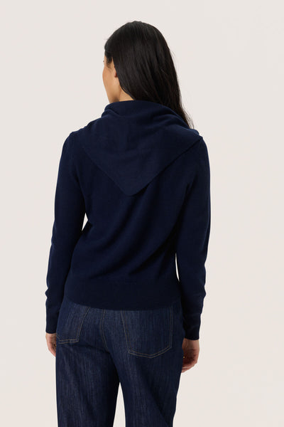 SLMolina Scarf Cardigan Night Sky - 30408685 Thumbnail