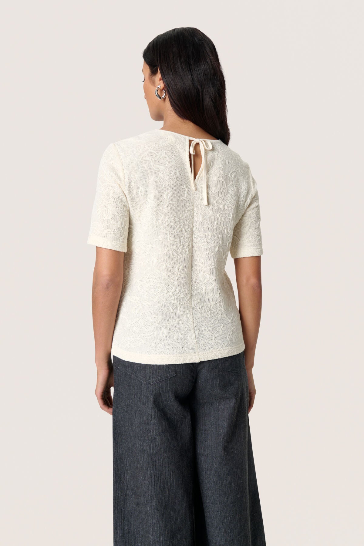 SLLupina Claudetta Tee Whisper White - 30408694