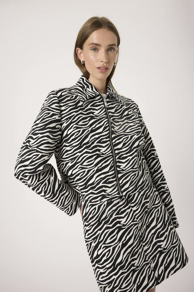 SLDarleen Jacka Animal Jacquard - 304329 - 30408702 Thumbnail