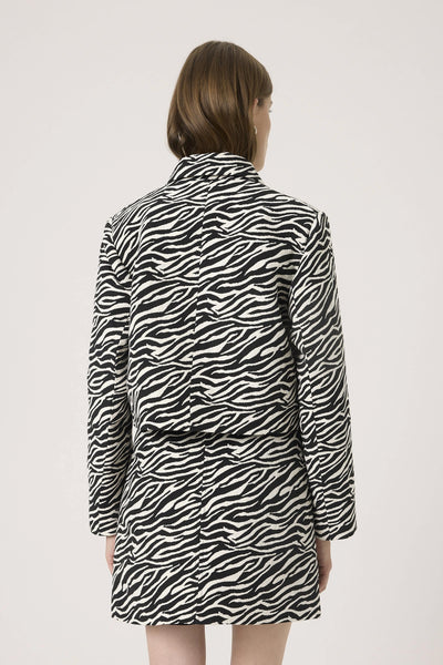 SLDarleen Jacka Animal Jacquard - 304329 - 30408702 Thumbnail