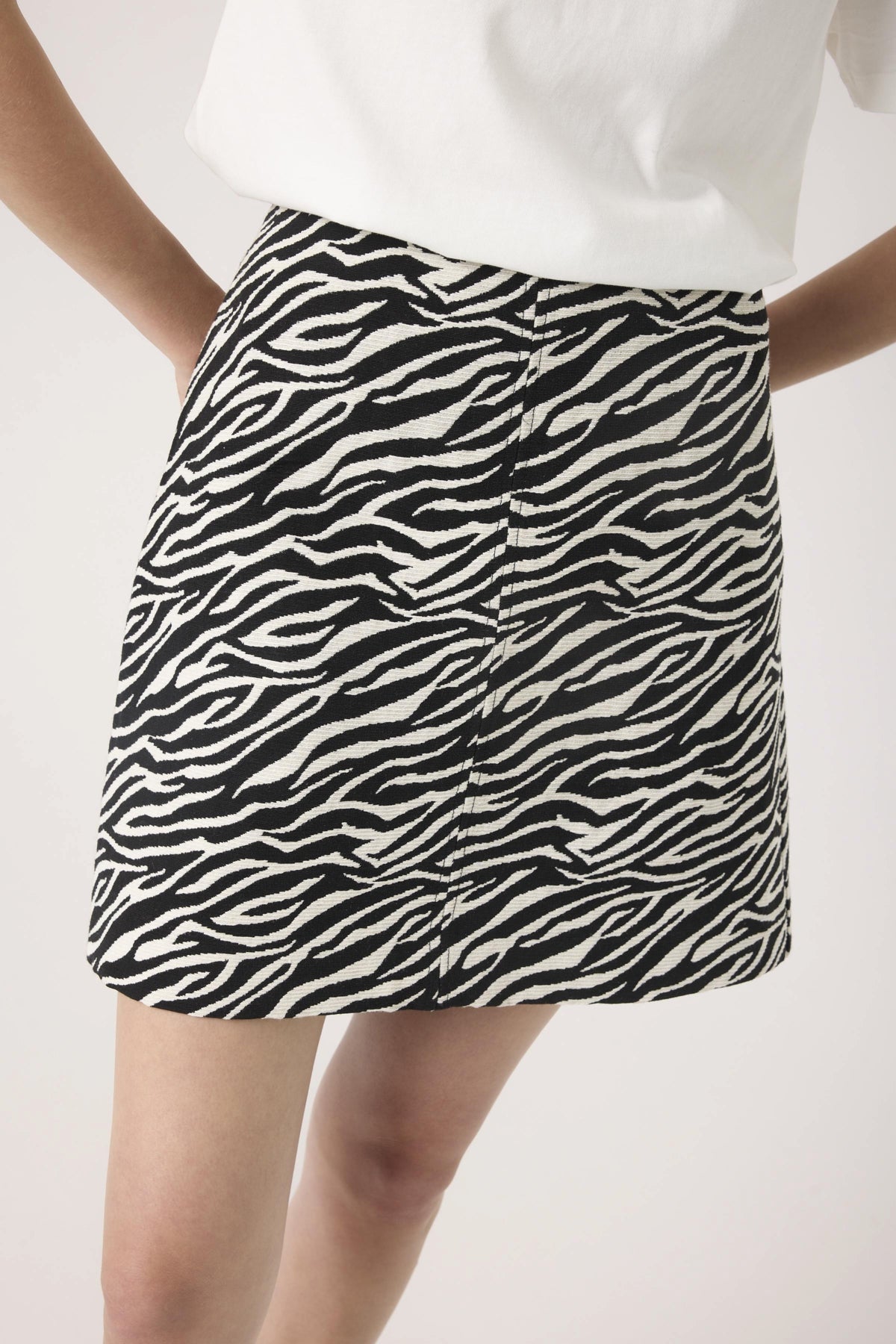 SLDarleen Kjol Animal Jacquard - 304329 - 30408703