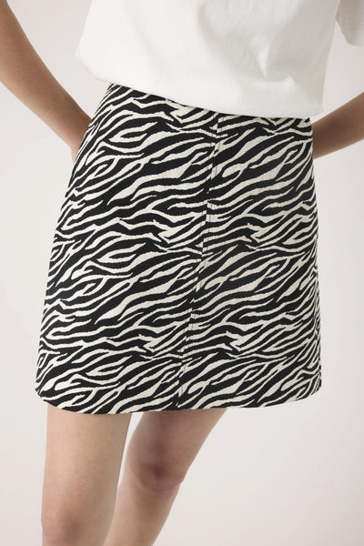 SLDarleen Kjol Animal Jacquard - 304329 - 30408703 Thumbnail