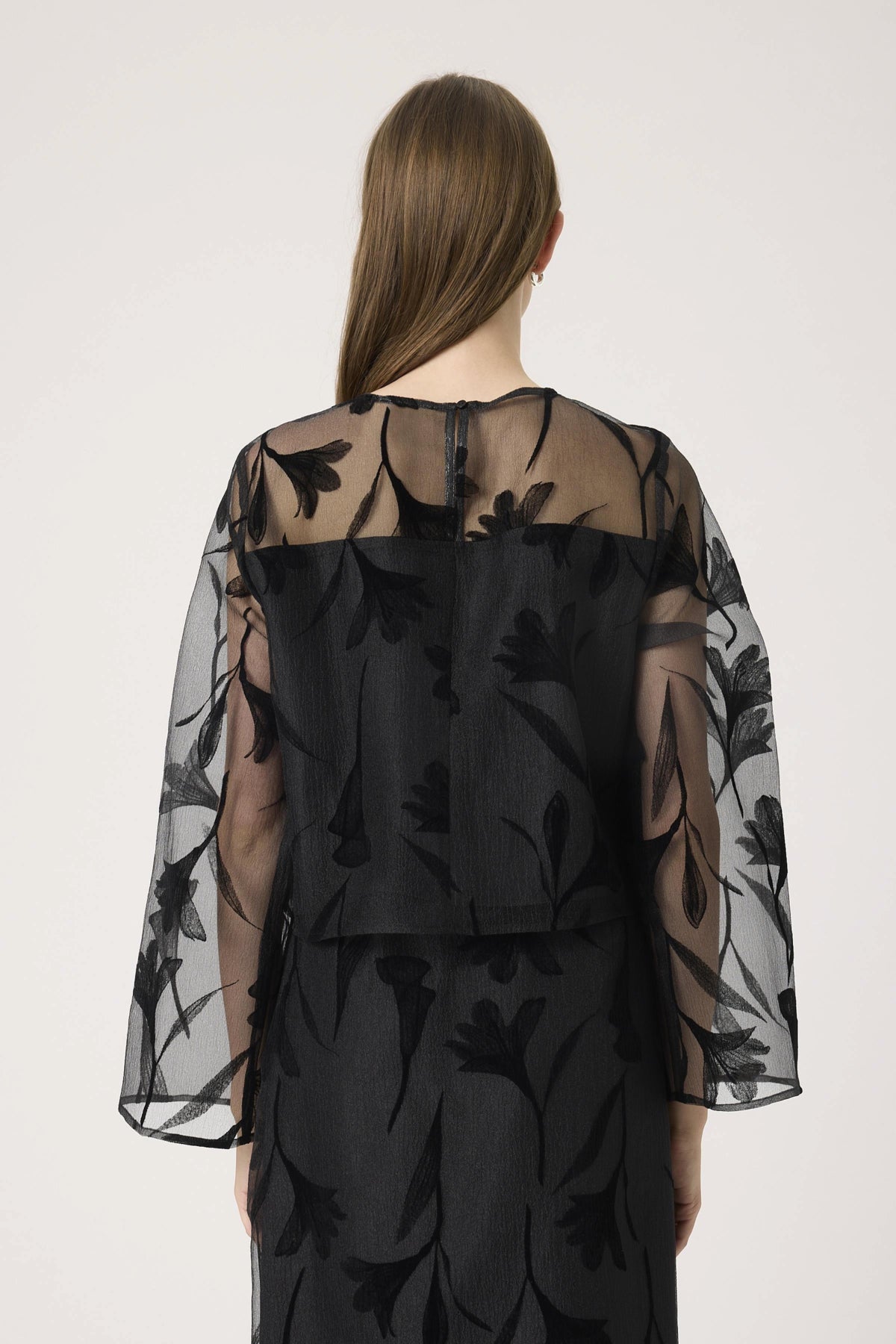 SLPhilomena Blouse LS Black - 194008 - 30408734