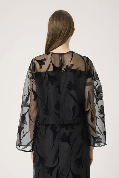 SLPhilomena Blouse LS Black - 194008 - 30408734 Thumbnail