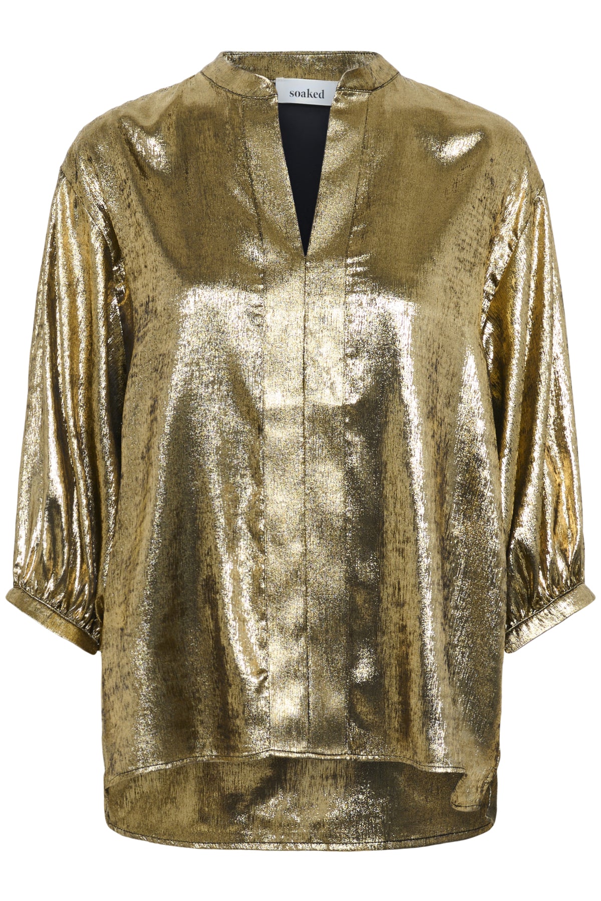 SLMirmir Amily Blouse 3/4 Golden Surface - 300478 - 30408743