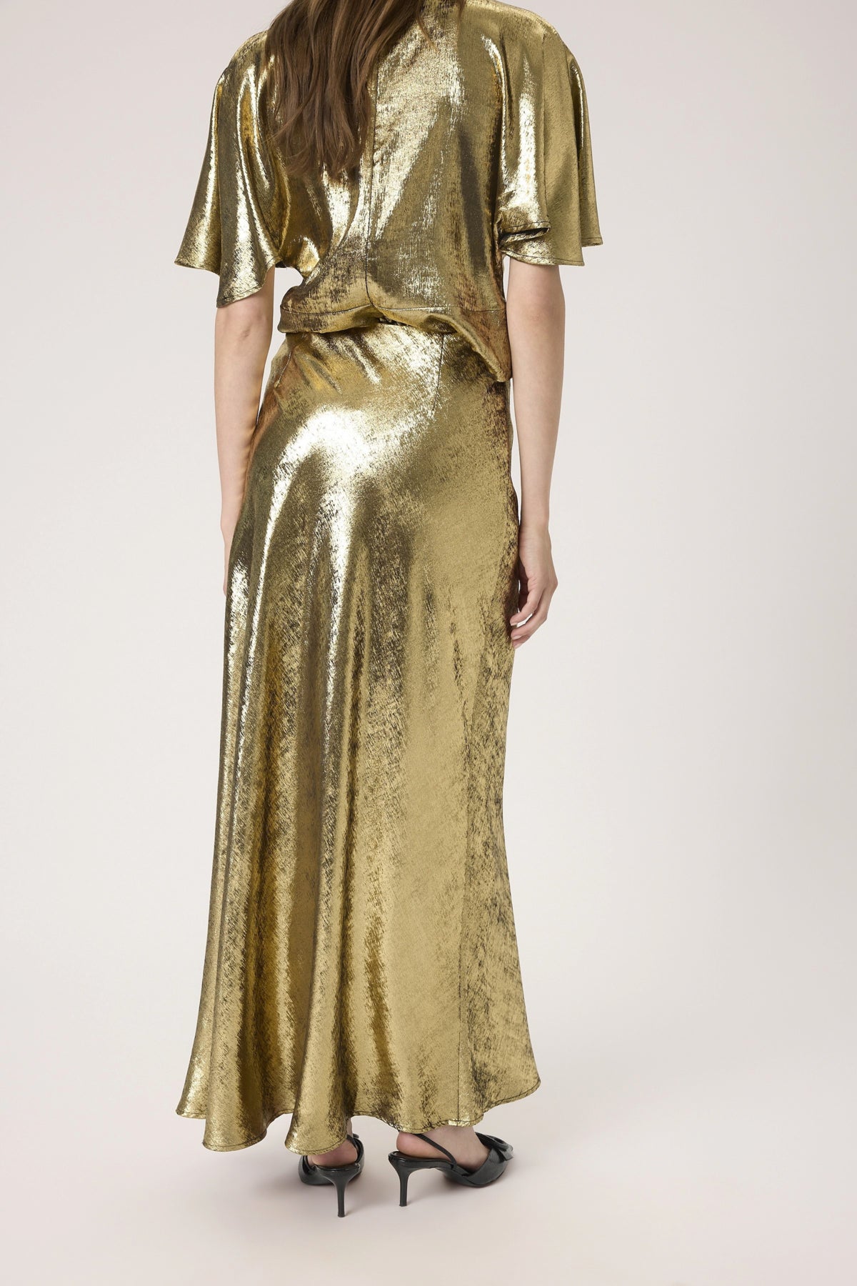 SLMirmir Anna Skirt Golden Surface - 300478 - 30408745