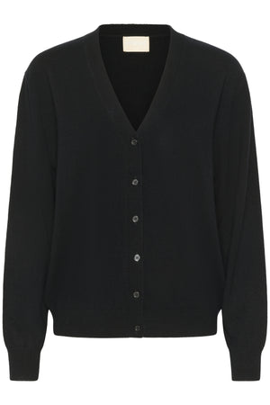 SLMolina V-Neck Cardigan Svart - 194008 - 30408754