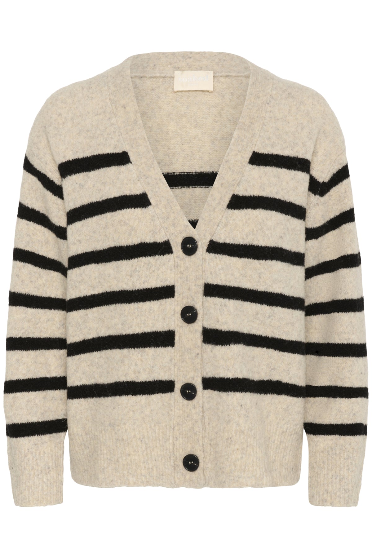 SLBriony Cardigan Dune & Black Stripe - 304348 - 30408756