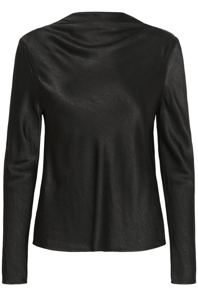 SLRiyan Blus LS Svart - 30408802 Thumbnail