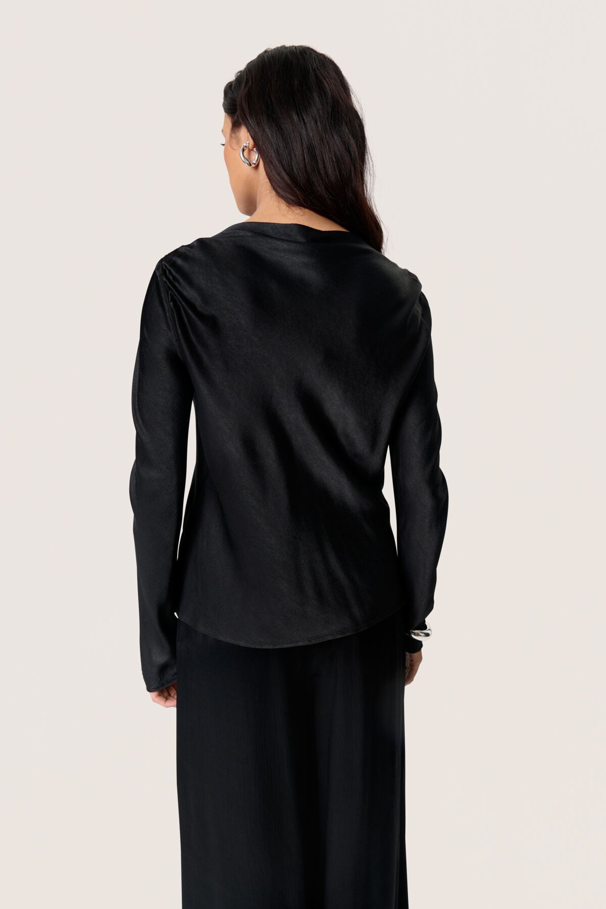 SLRiyan Blus LS Svart - 30408802