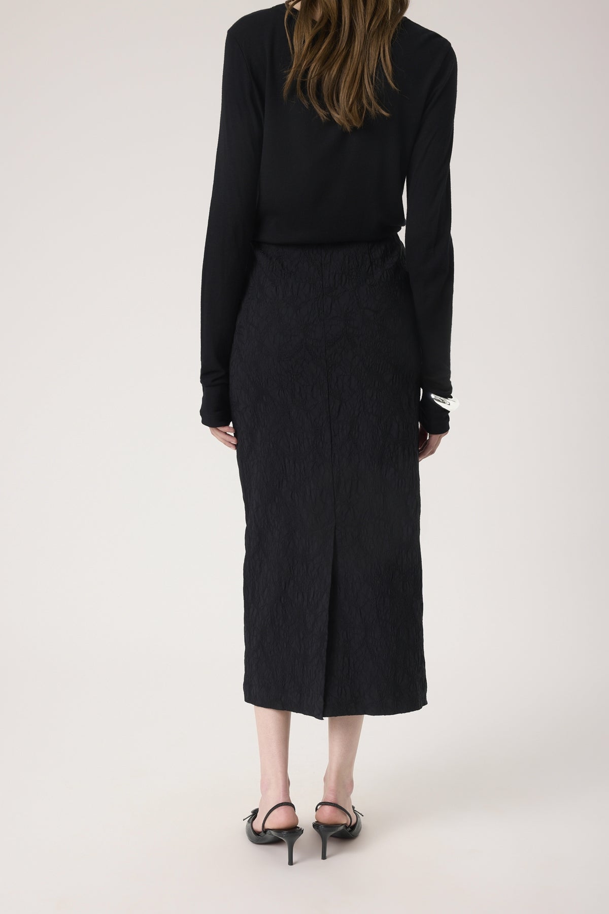 SLOrlena Blouse LS Black Shirt Stripe - 304335 - 30408772