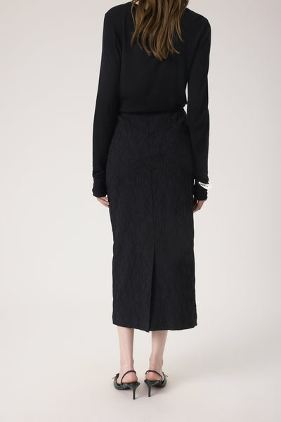 SLOrlena Blouse LS Black Shirt Stripe - 304335 - 30408772 Thumbnail