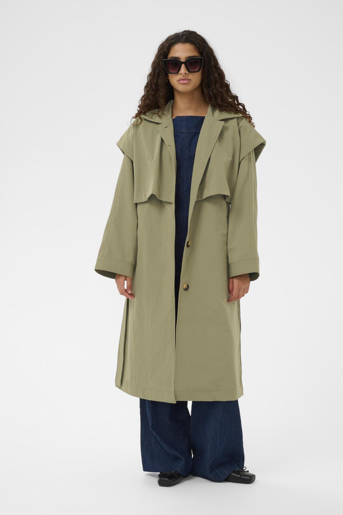 SLRowena Trench Coat Mermaid - 170618 - 30408820