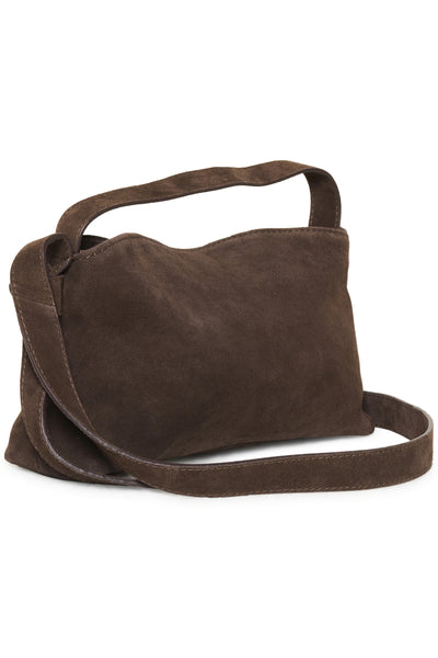 SLCalilje Small Suede Bag Coffee Bean - 190915 - 30408833 Thumbnail