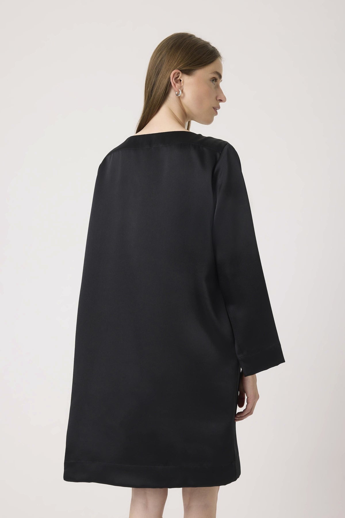 SLLiva Boatneck Dress Black - 194008 - 30408845