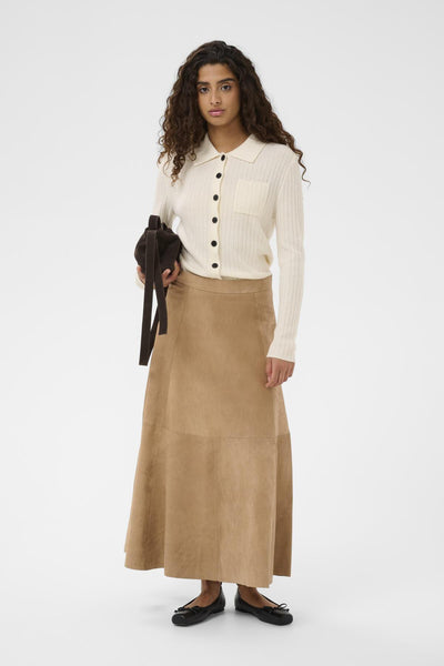 SLMolina Polo Cardigan Turtledove - 125202 - 30408848 Thumbnail