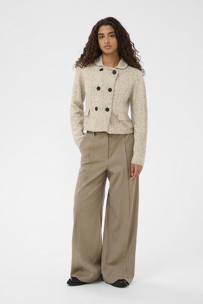 SLZefira Cardigan Timber Wolf Melange - 1713101 - 30408850 Thumbnail