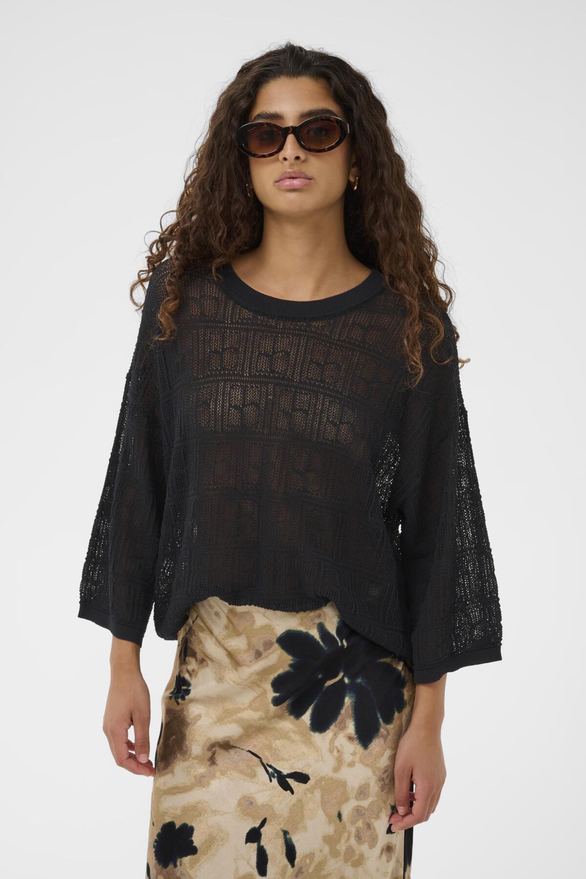 SLYasmine Pullover Black - 194008 - 30408862