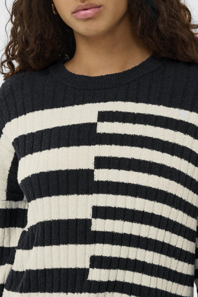 SLZillia Pullover Salute and White Stripe - 3045 - 30408864 Thumbnail