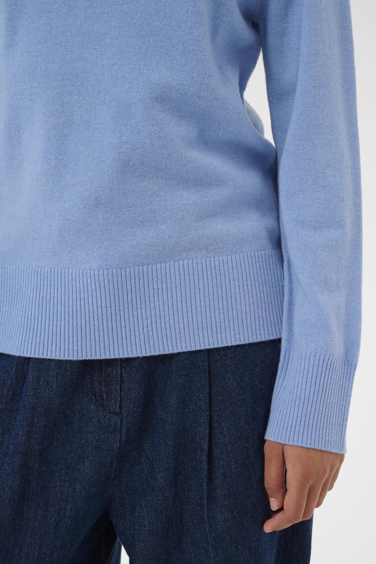 SLMolina Roundneck Pullover Hydrangea - 164030 - 30408865