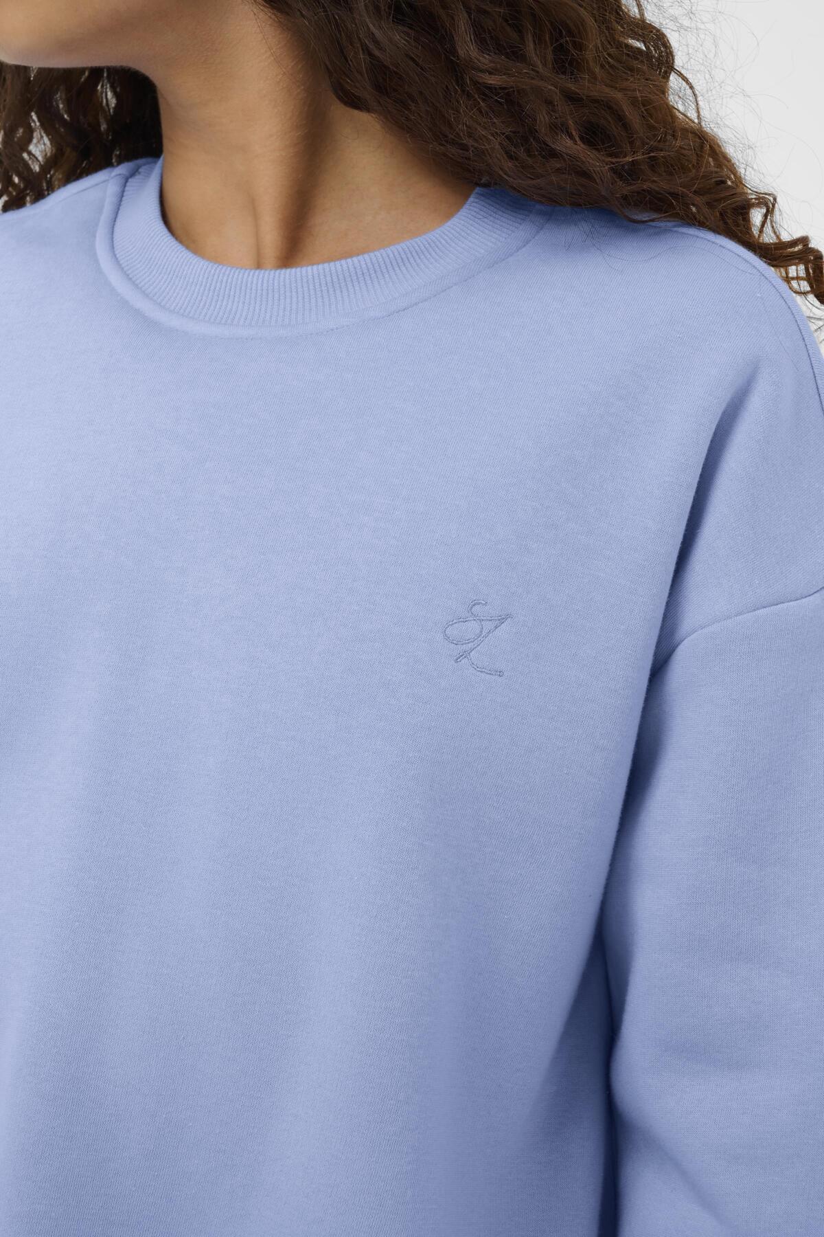 SLRolanda Balloon Sweatshirt Hydrangea - 164030 - 30408877