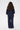 SLChaman Toledo Blus 3/4 Mörkblå Denim - 301728 - 30408903