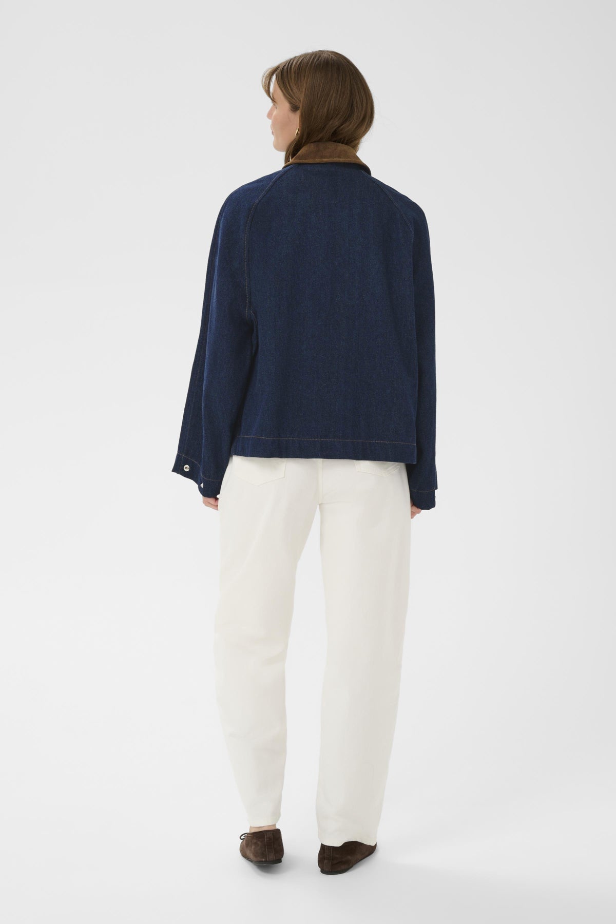SLJannine Jacket Mörkblå Denim - 301728 - 30409017