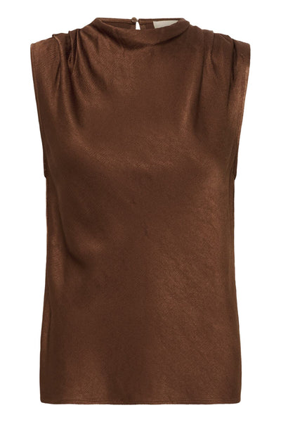 SLMirabella Topp Cappuccino - 191220 - 30409056 Thumbnail