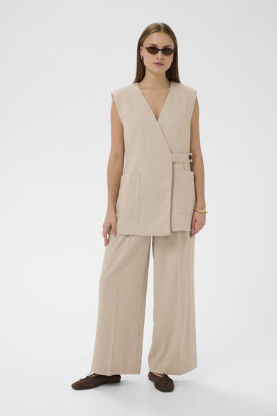 SLSofia Waistcoat White Pepper - 151307 - 30409059 Thumbnail