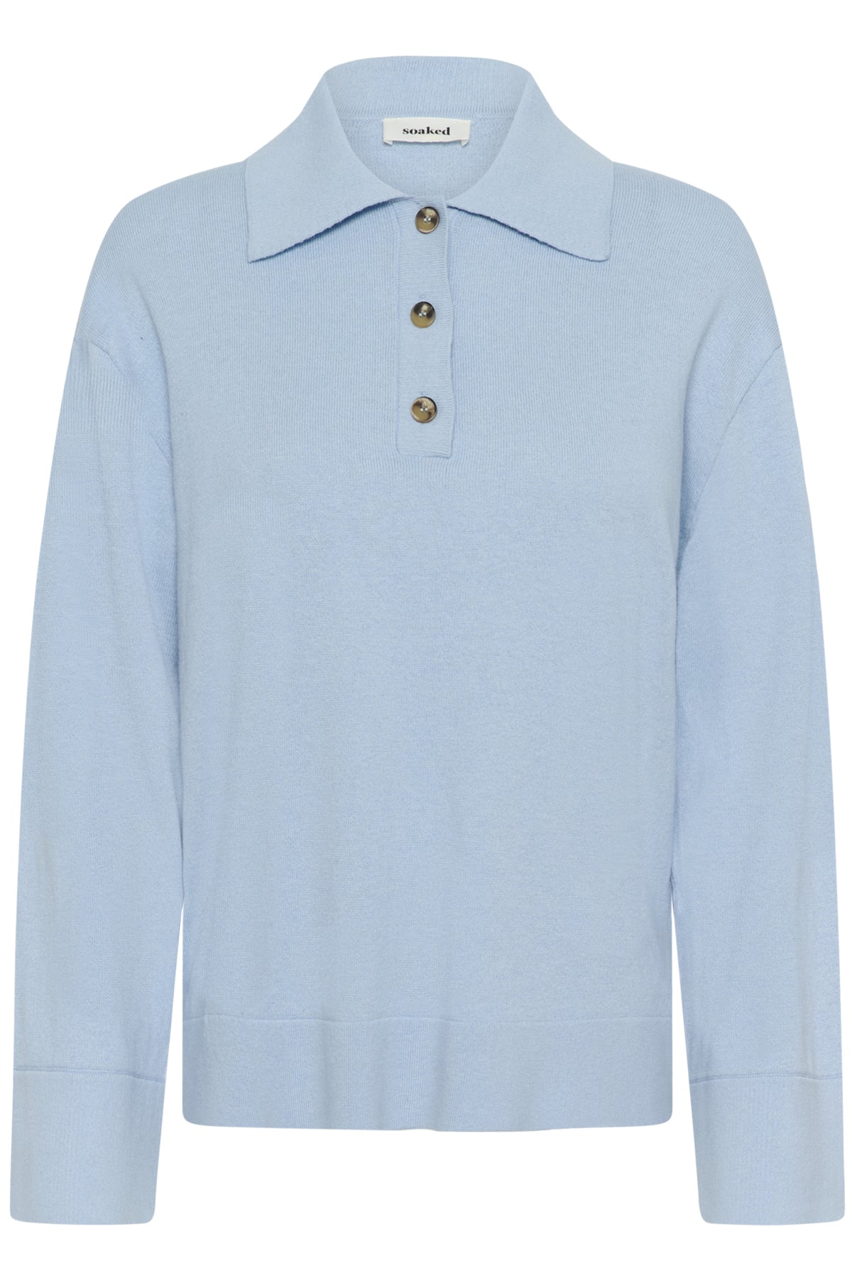 SLSanja Polo Pullover POWDER BLUE - 30409077