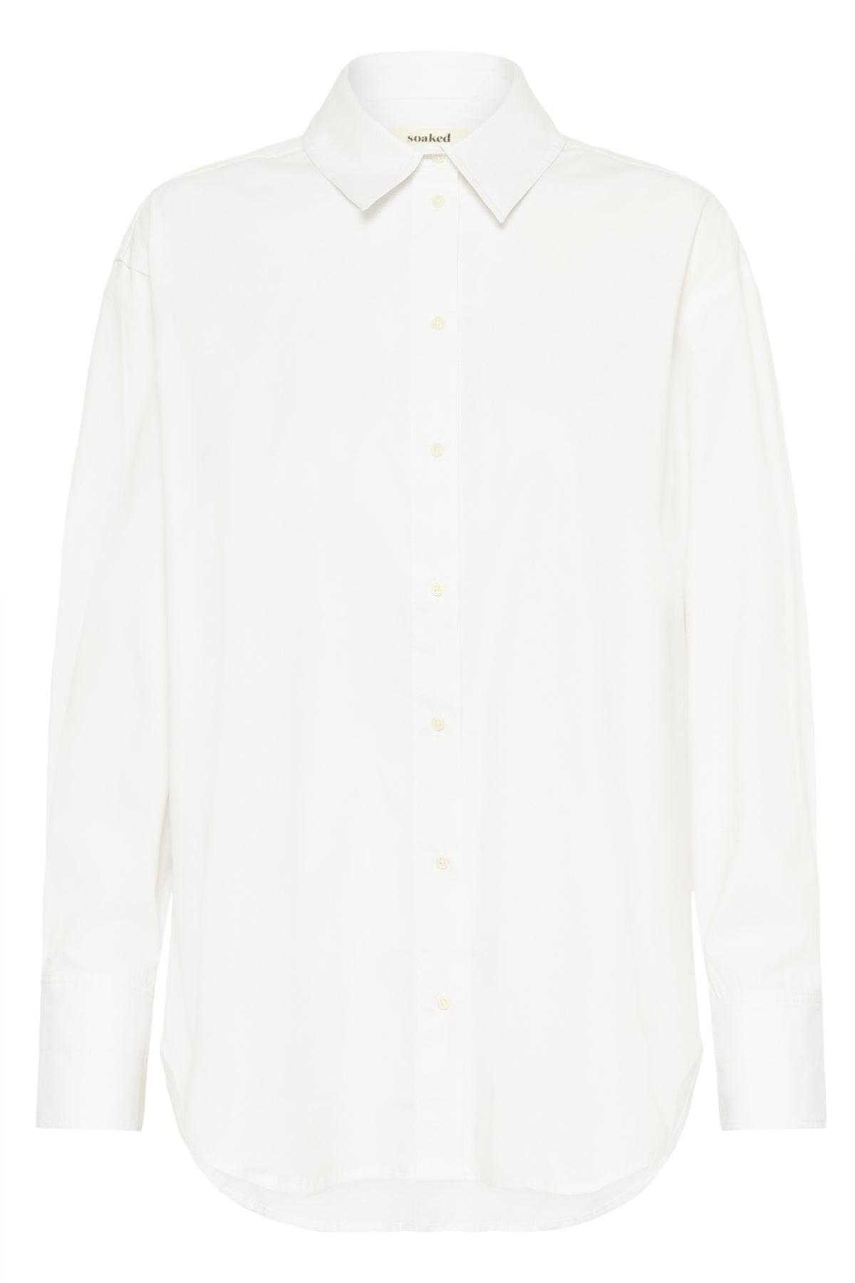 SLNoelle Poplin Shirt LS Bright White - 110601 - 30409104