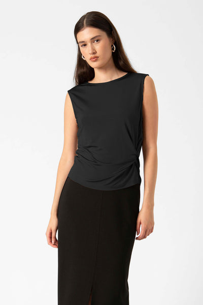 SLClara Twisted Top Black - 30409118 Thumbnail