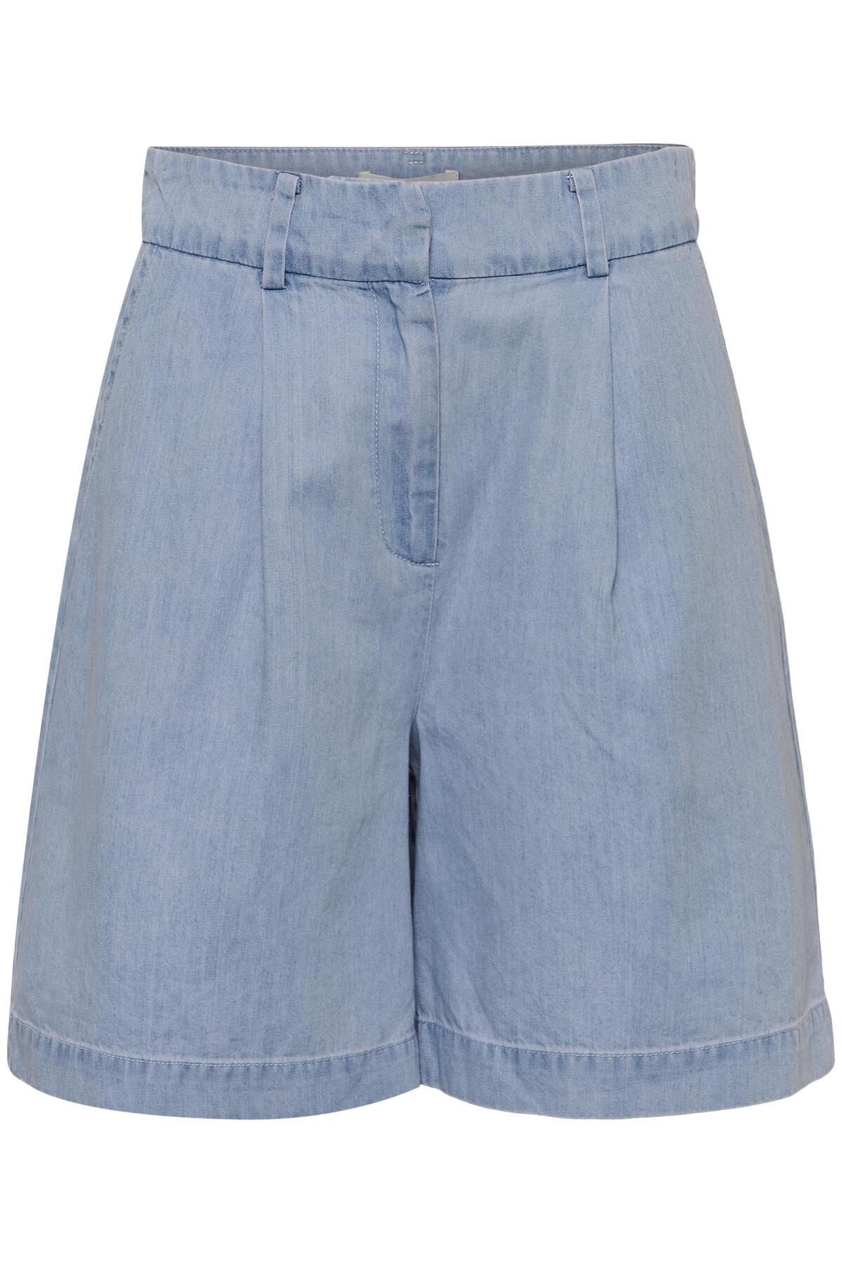 SLAdelita Shorts Ljusblå Denim - 301233 - 30409195